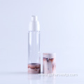 AS Material 15ml 30ml White Airless Pump Bottle